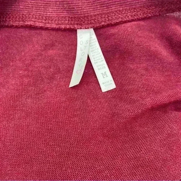 Color Story Women’s Cardigan Burgundy Size Medium - Picture 11 of 11